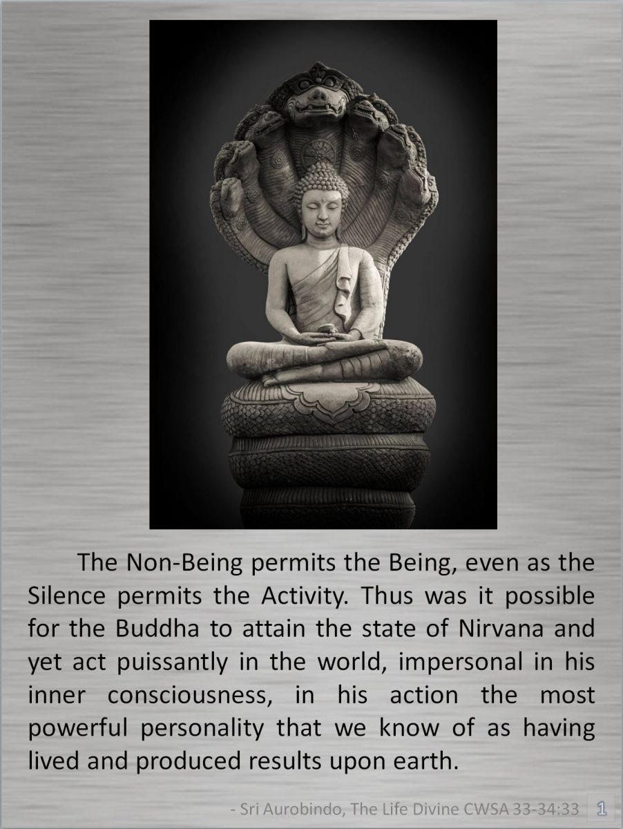 Sri Aurobindo, from "The Life Divine"